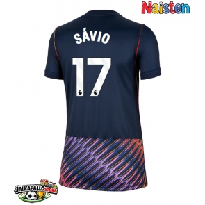Tottenham Hotspur Savio #17 Vieraspaita Naisten 2026-27 Lyhythihainen